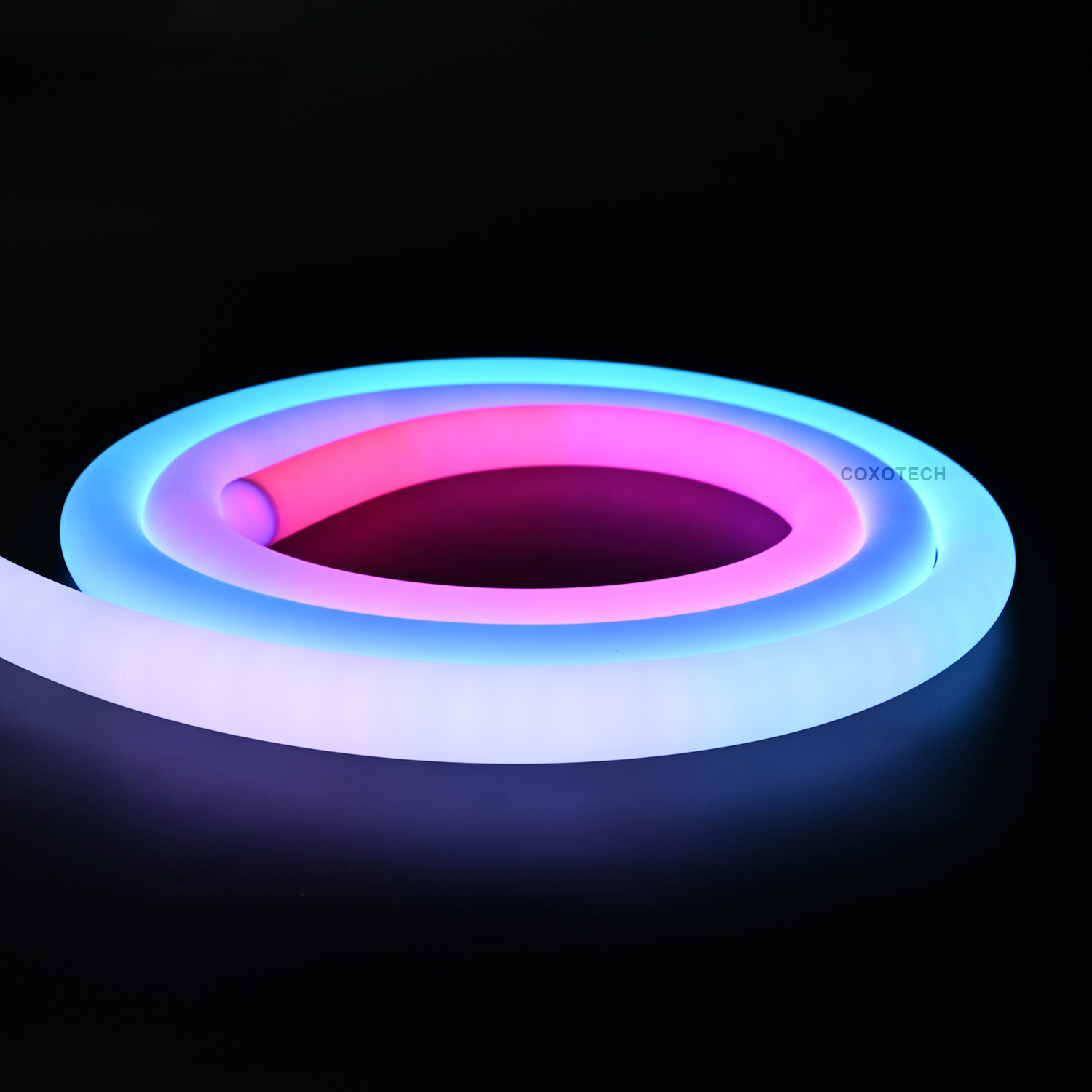 N23R 24V RGB+X φ25 360° Round Neon Strip