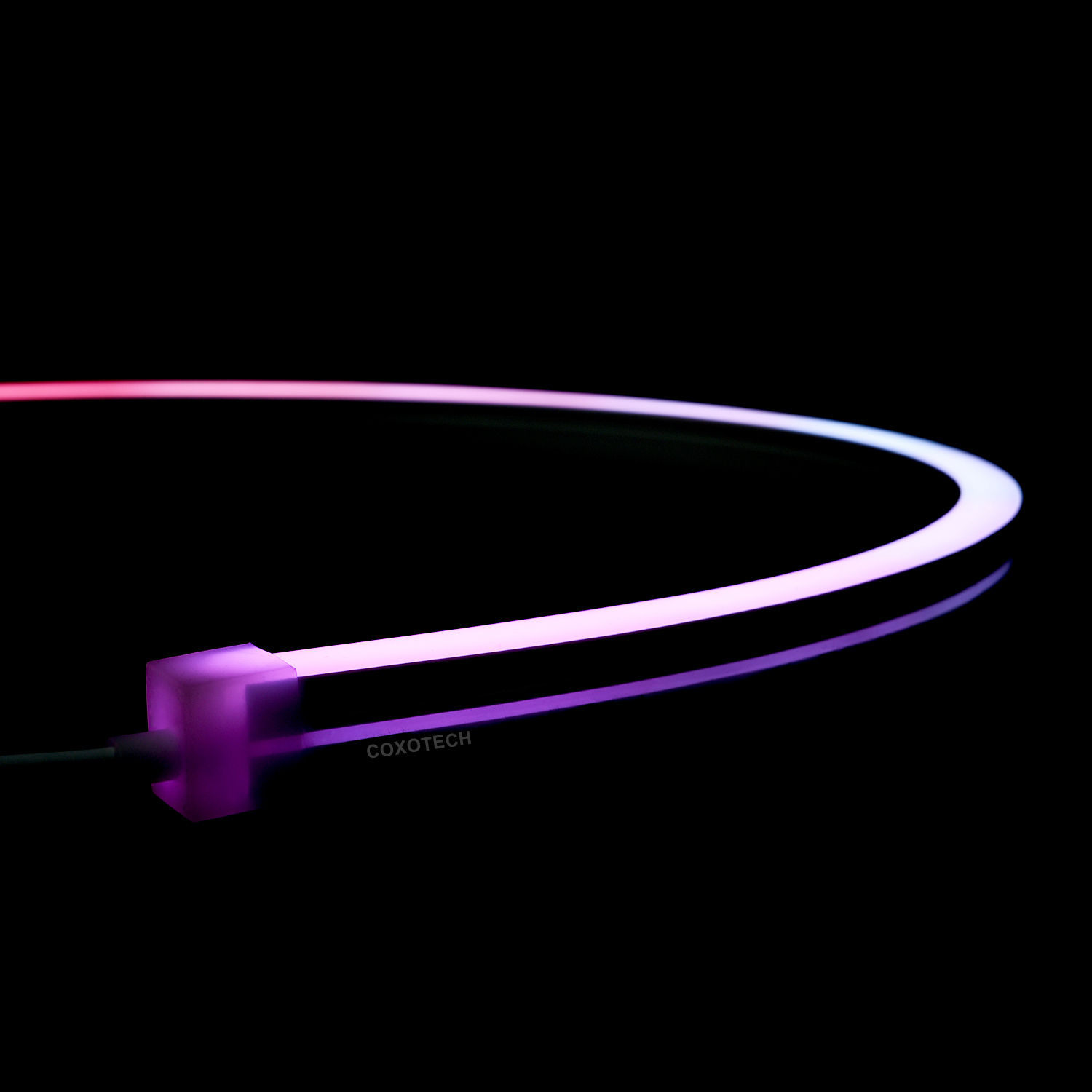 N1218S High light transmittance Environment-friendly silicone Digital RGB NEON Light
