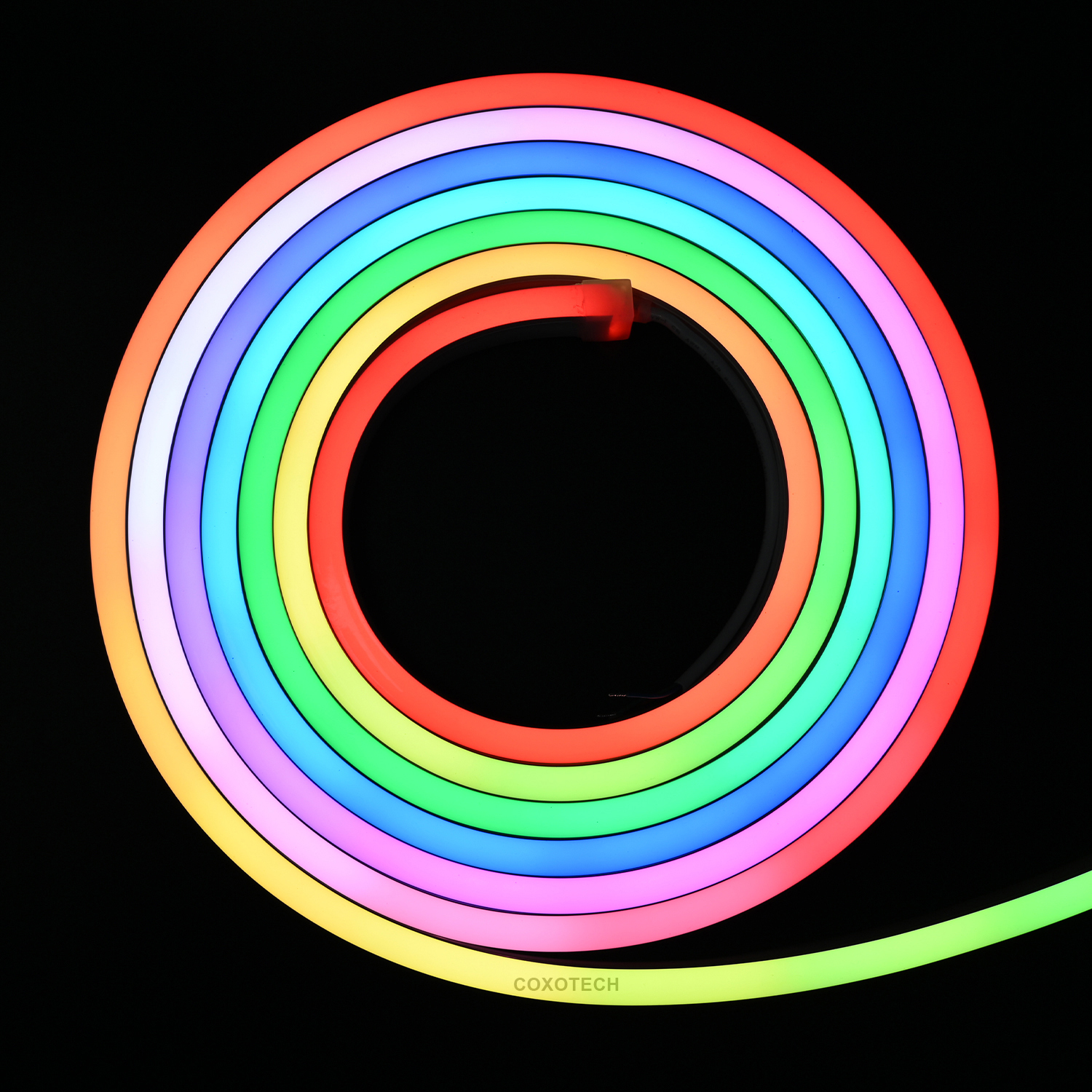 N1220S High light transmittance Environment-friendly silicone Digital RGB NEON Light