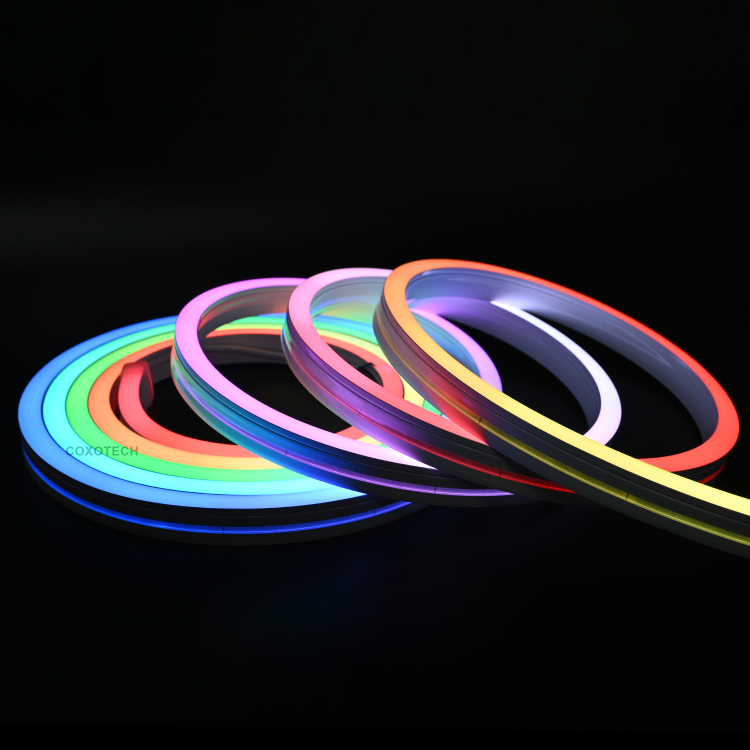 N1220S High light transmittance Environment-friendly silicone Digital RGB NEON Light