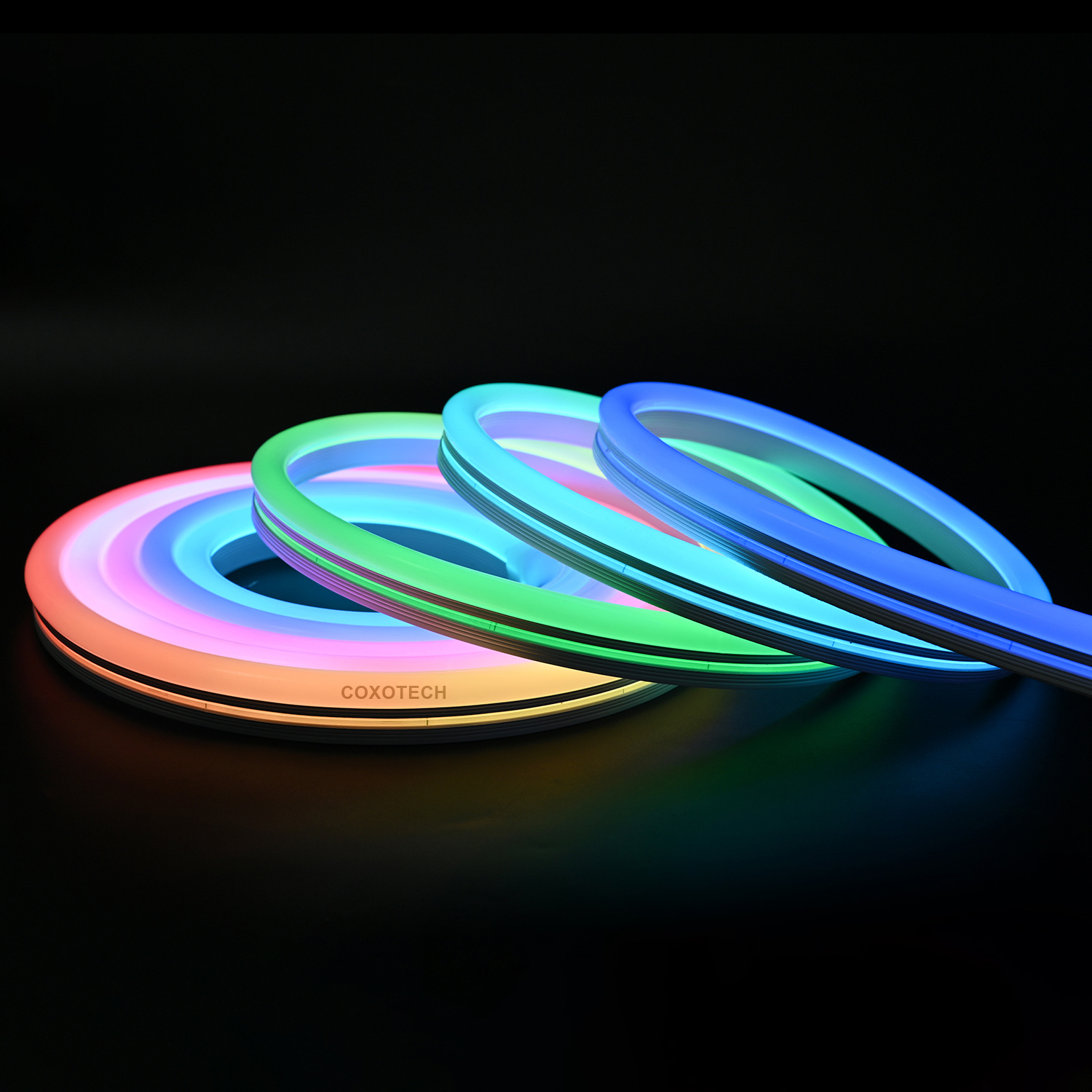 N1022SR High light transmittance Environment-friendly silicone Digital RGB NEON Light