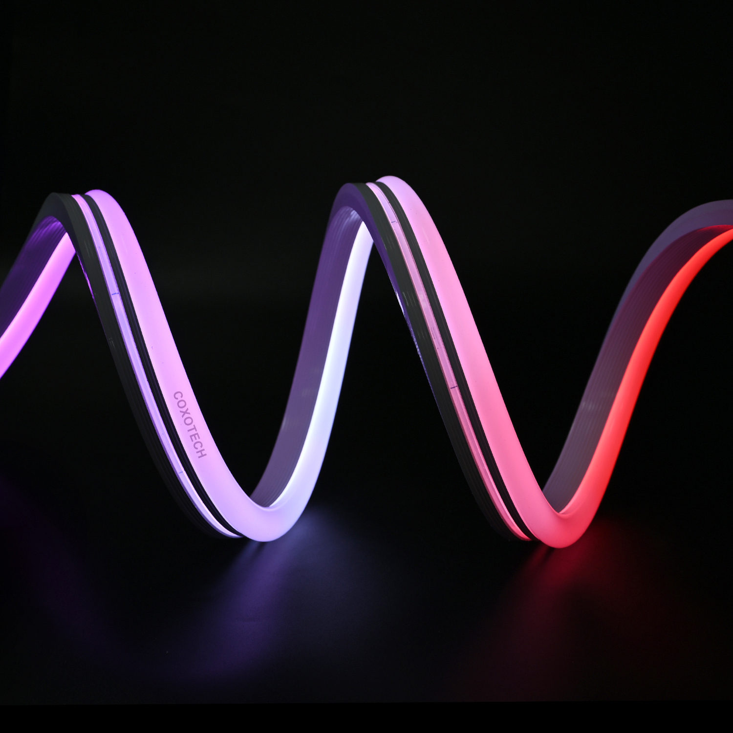 N1022SR High light transmittance Environment-friendly silicone Digital RGB NEON Light