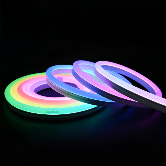 N1225SR High light transmittance Environment-friendly silicone Digital RGB NEON Light