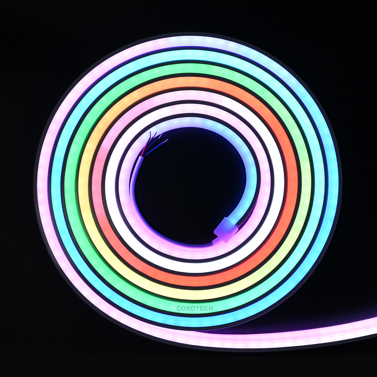 N1313WU High light transmittance Environment-friendly silicone Digital RGB NEON Light