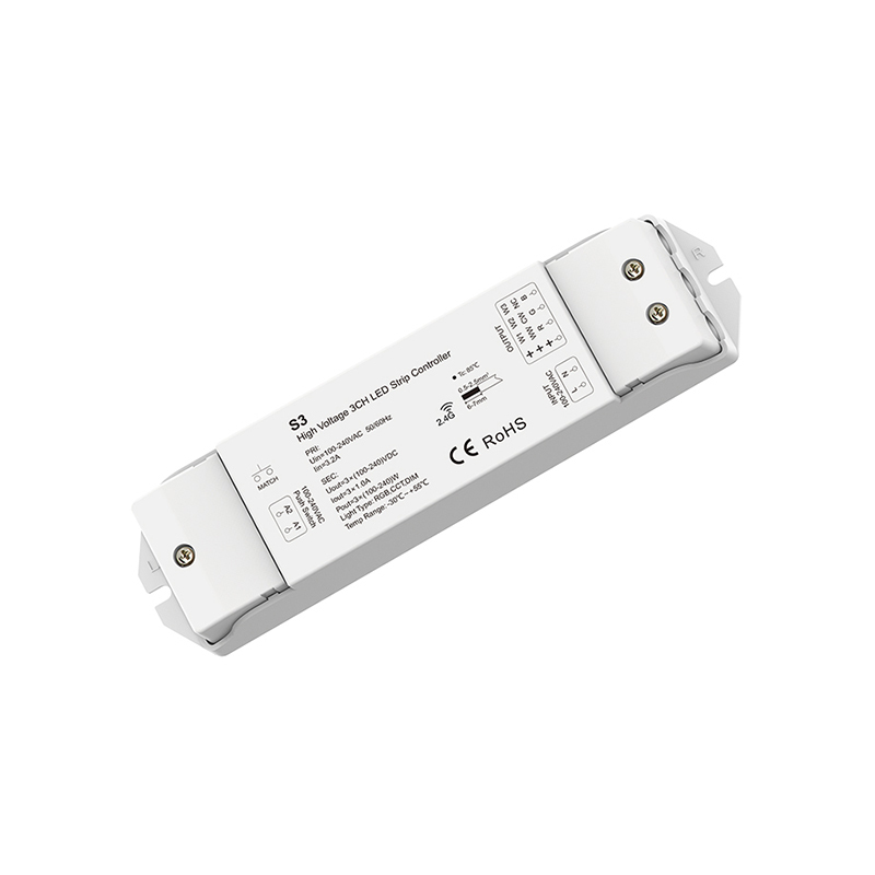 S3 High Voltage LED Strip RGB Controller