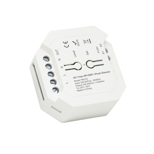 TR01W Tuya Wifi AC LED Dimmer High Voltage Controller