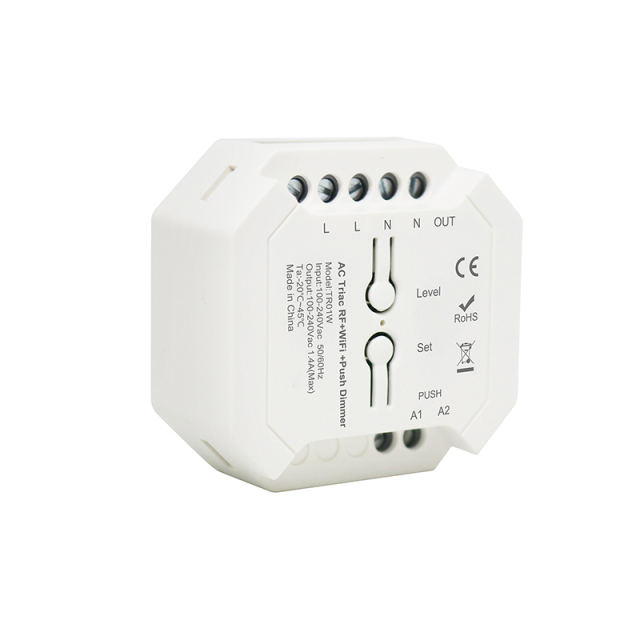 TR01W Tuya Wifi AC LED Dimmer High Voltage Controller