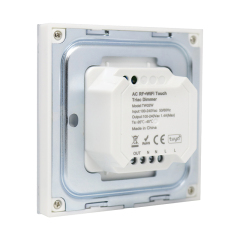 TW02W Tuya Wifi Touch Panel AC LED Dimmer High Voltage Controller