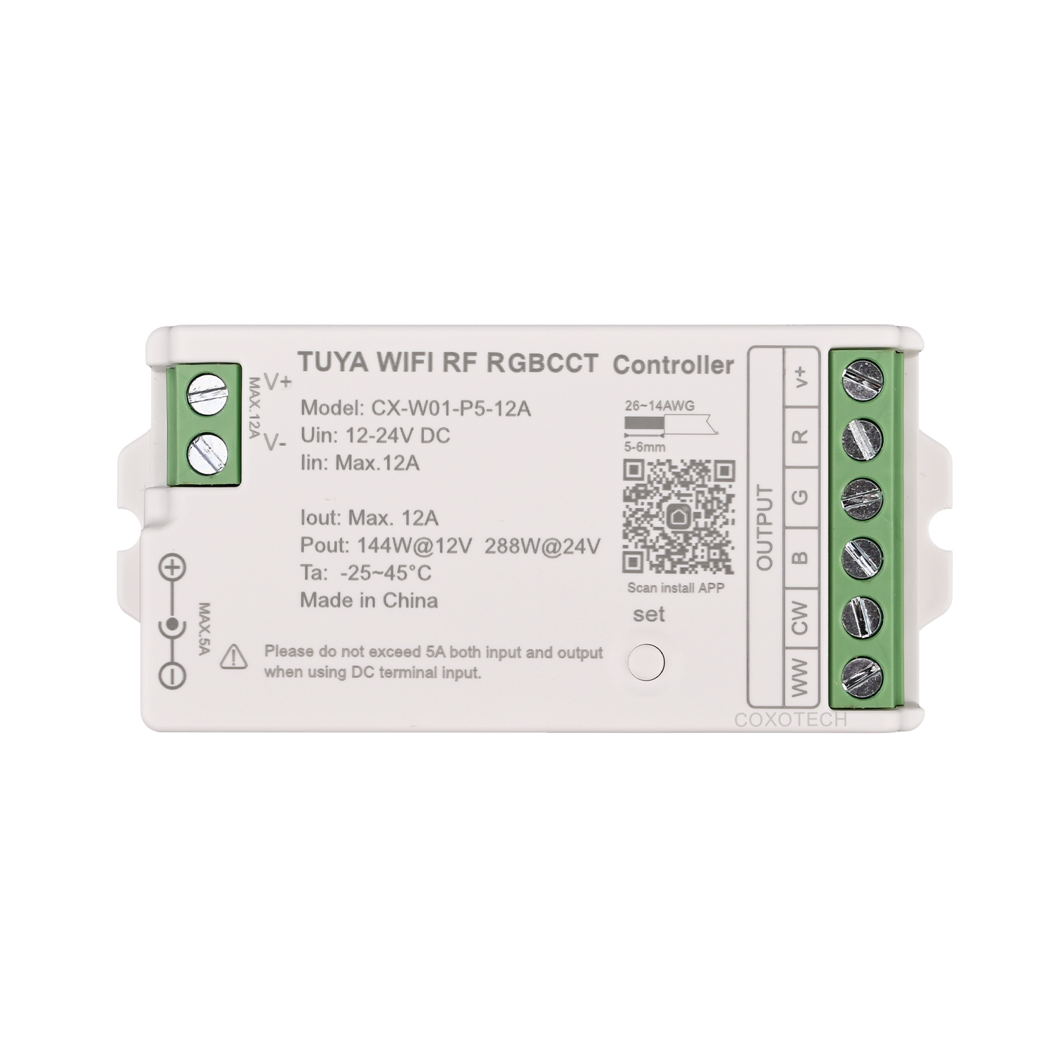 UL Tuya Wifi RF LED Dimmer CCT RGB RGBW RGBCCT Controller