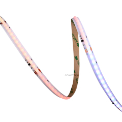 S5000 420leds 10mm Wide White Black PCB Board Digital COB RGB LED Strip