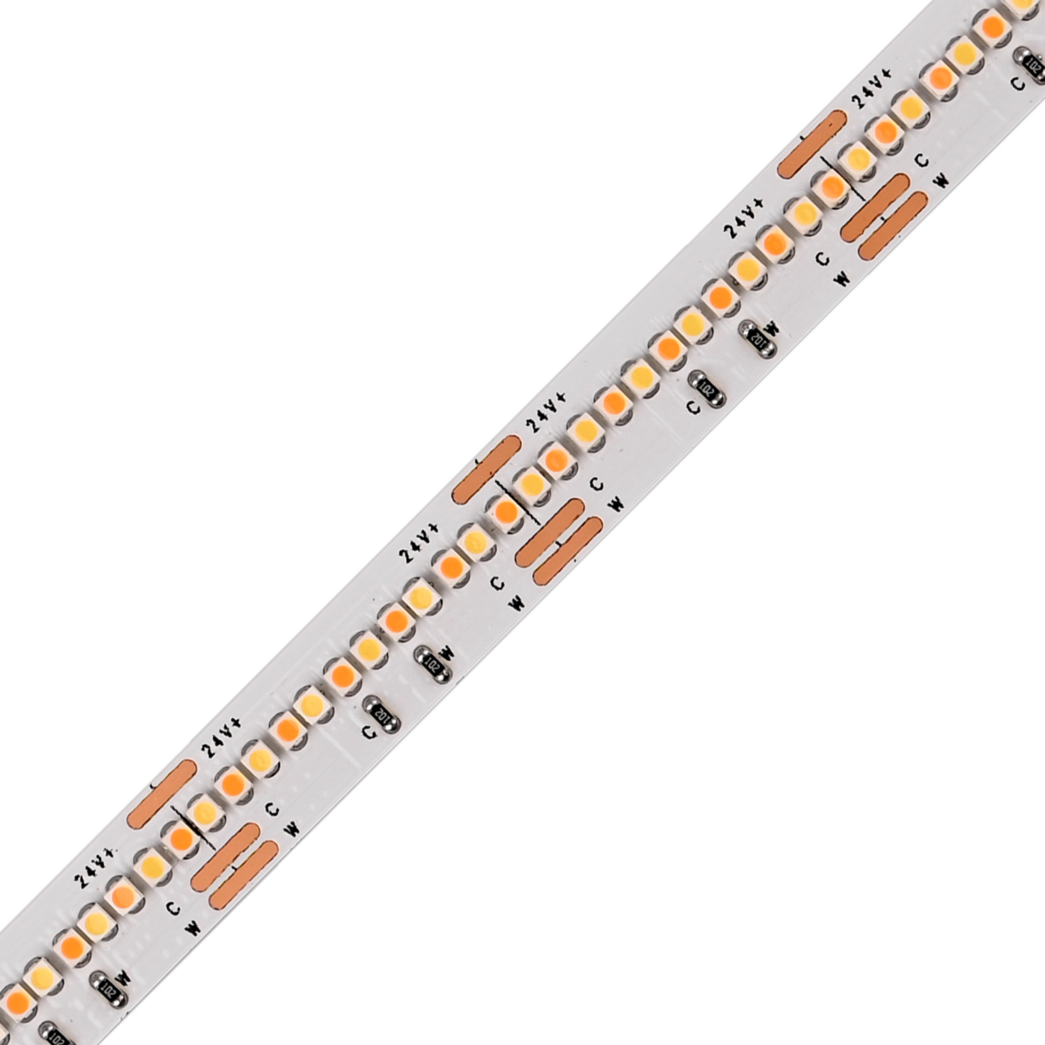 8mm 24V 480leds/m Ra95 CCT 1616 LED Strip
