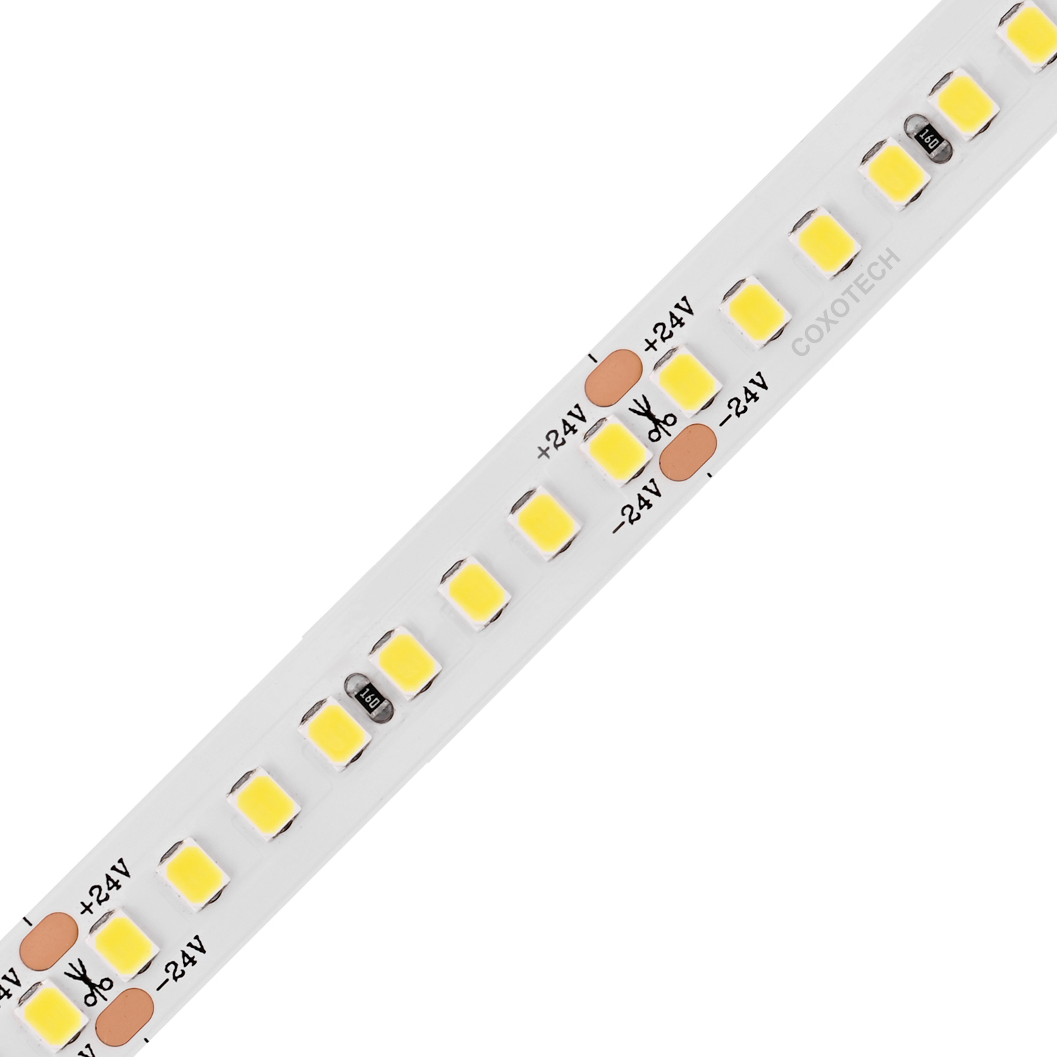 10mm 24V 180leds/m 210LM High Efficiency 2835 LED strip