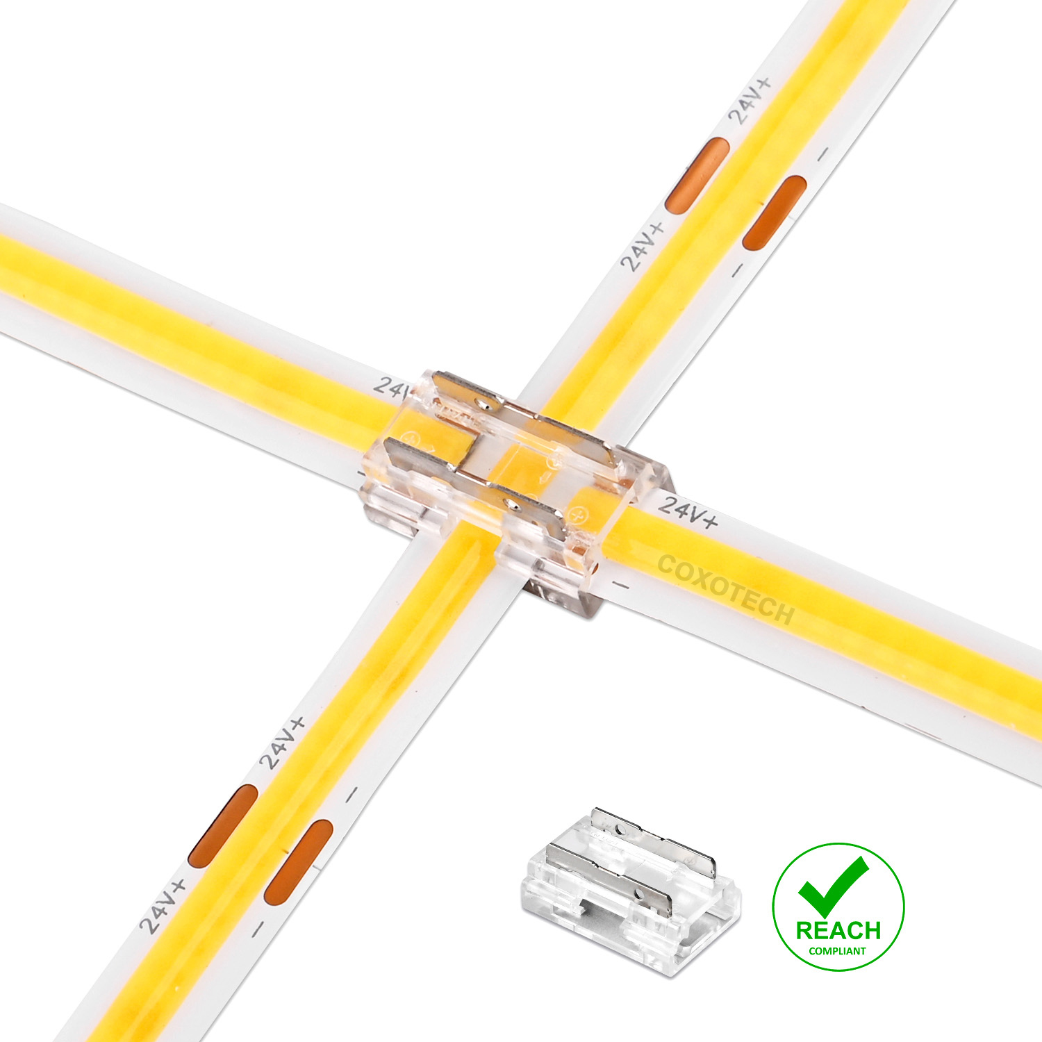 2 pin 9 IN 1 5mm 8mm 10mm COB LED Strip Connector
