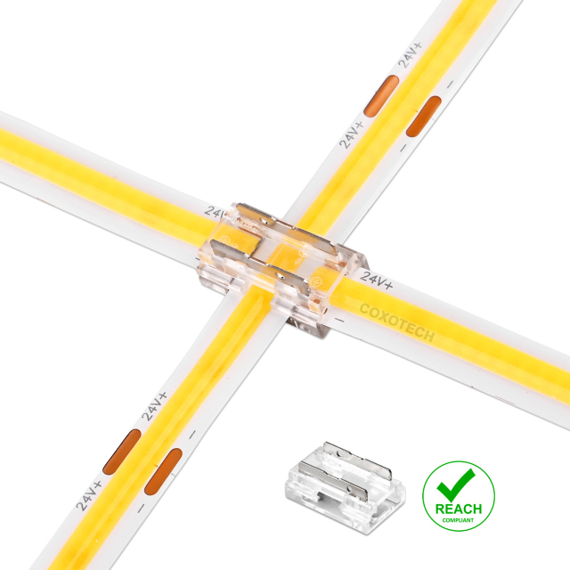 2 pin 9 IN 1 5mm 8mm 10mm COB LED Strip Connector