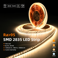 8mm 12V/24V 2835 120led/m CRI 95 LED Strip