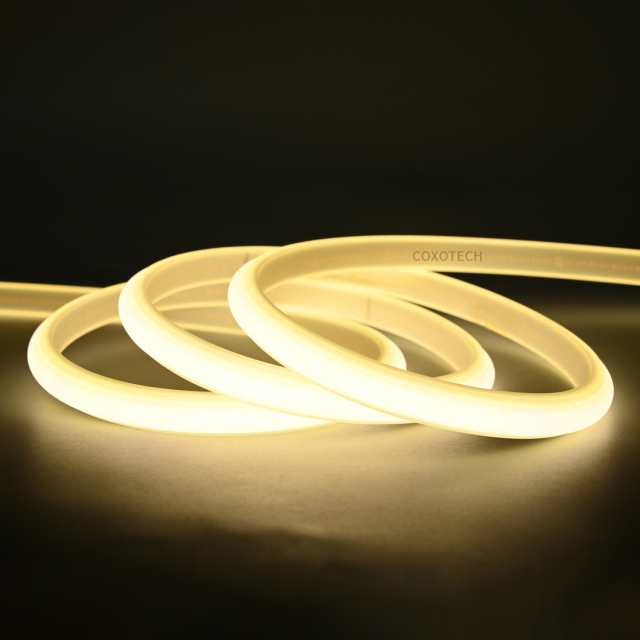 J2000-E 288LEDs CRI>80 2 Years Warranty 6mm V220-V230V High Voltage COB LED Strip