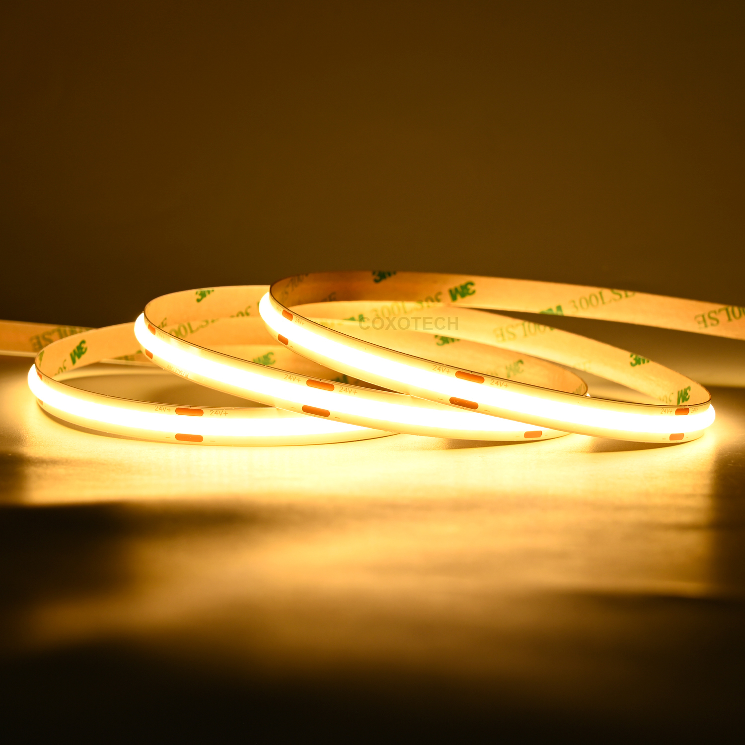 E5000 480leds/m Ra90 5 Years Warranty 8mm High effiency COB LED strip