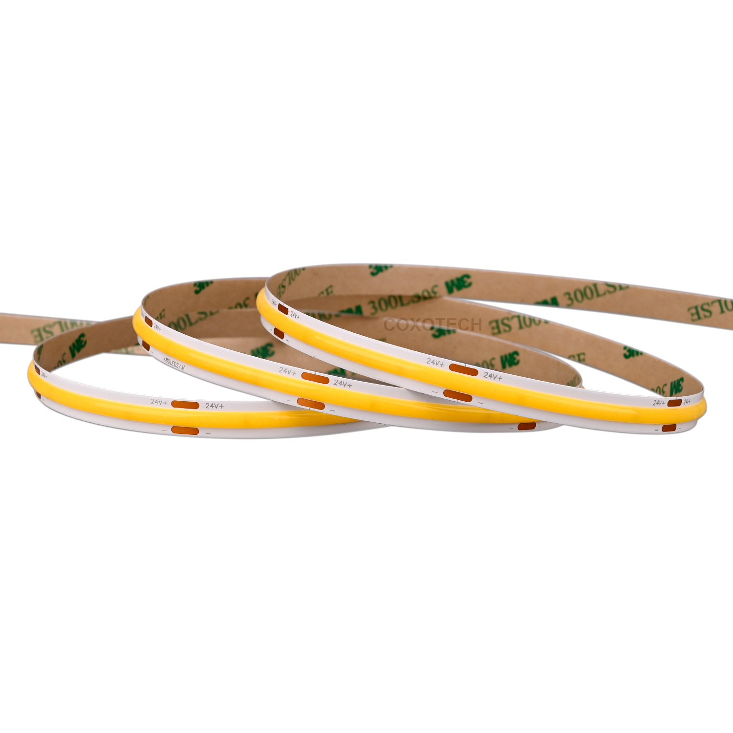 E5000 480leds/m Ra90 5 Years Warranty 8mm High effiency COB LED strip