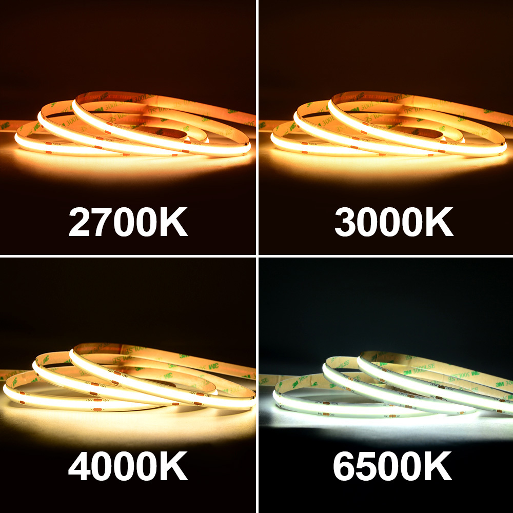 A5000 480chips Ra90 5 Years Warranty 8mm COB LED Strip