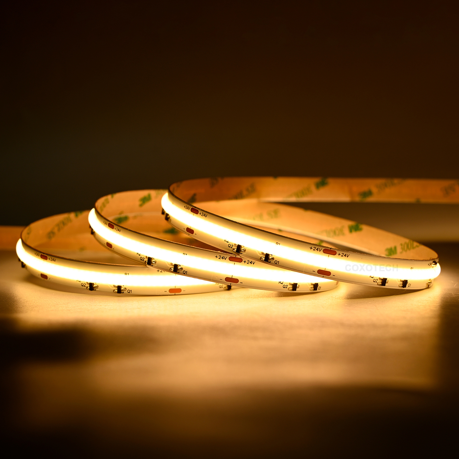 HL5000 480leds Ra90 5years Warranty 10mm Ultra length 20m COB LED Strip