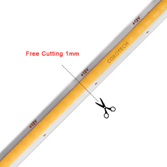 M5000 528leds Ra90 5 Years Warranty 8mm Free Cutting COB LED Strip