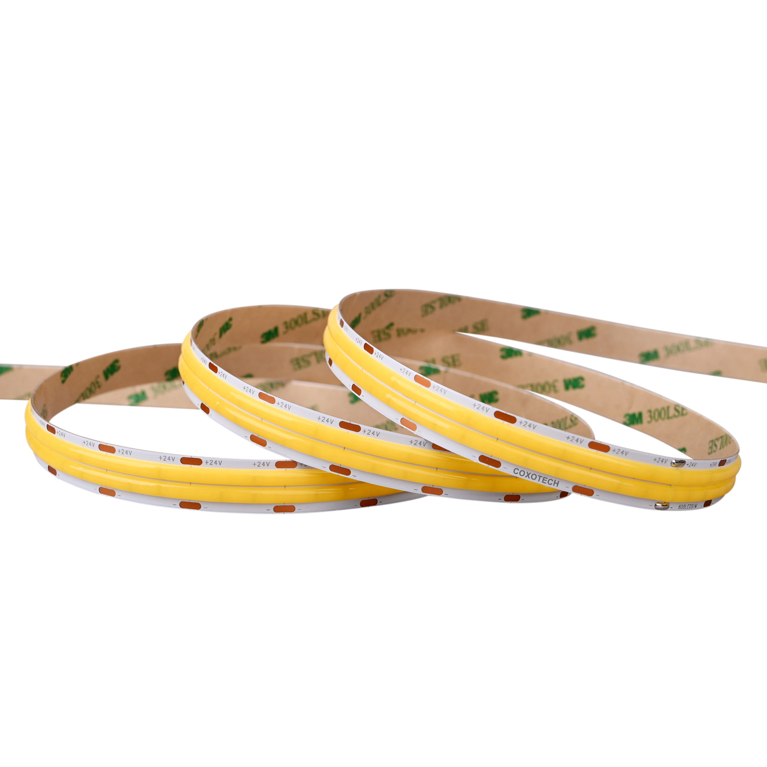 A5000 600leds/m CRI 90 5 Years Warranty 12mm New Wide COB Led Strip