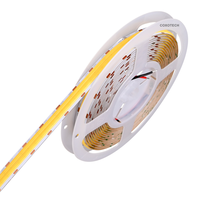 A5000 600leds/m CRI 90 5 Years Warranty 12mm New Wide COB Led Strip