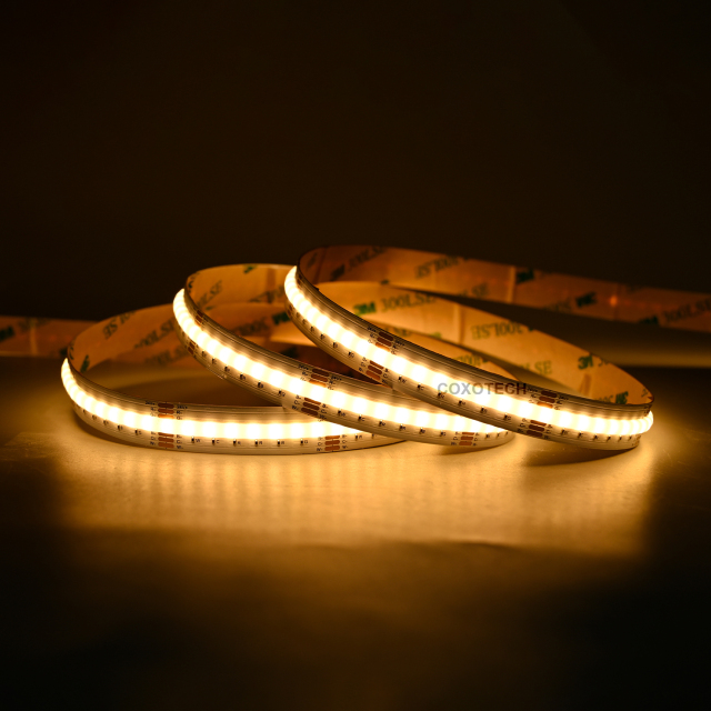 A5000 960leds Ra90 5 Years Warranty 12mm RGBCCT COB LED Strip