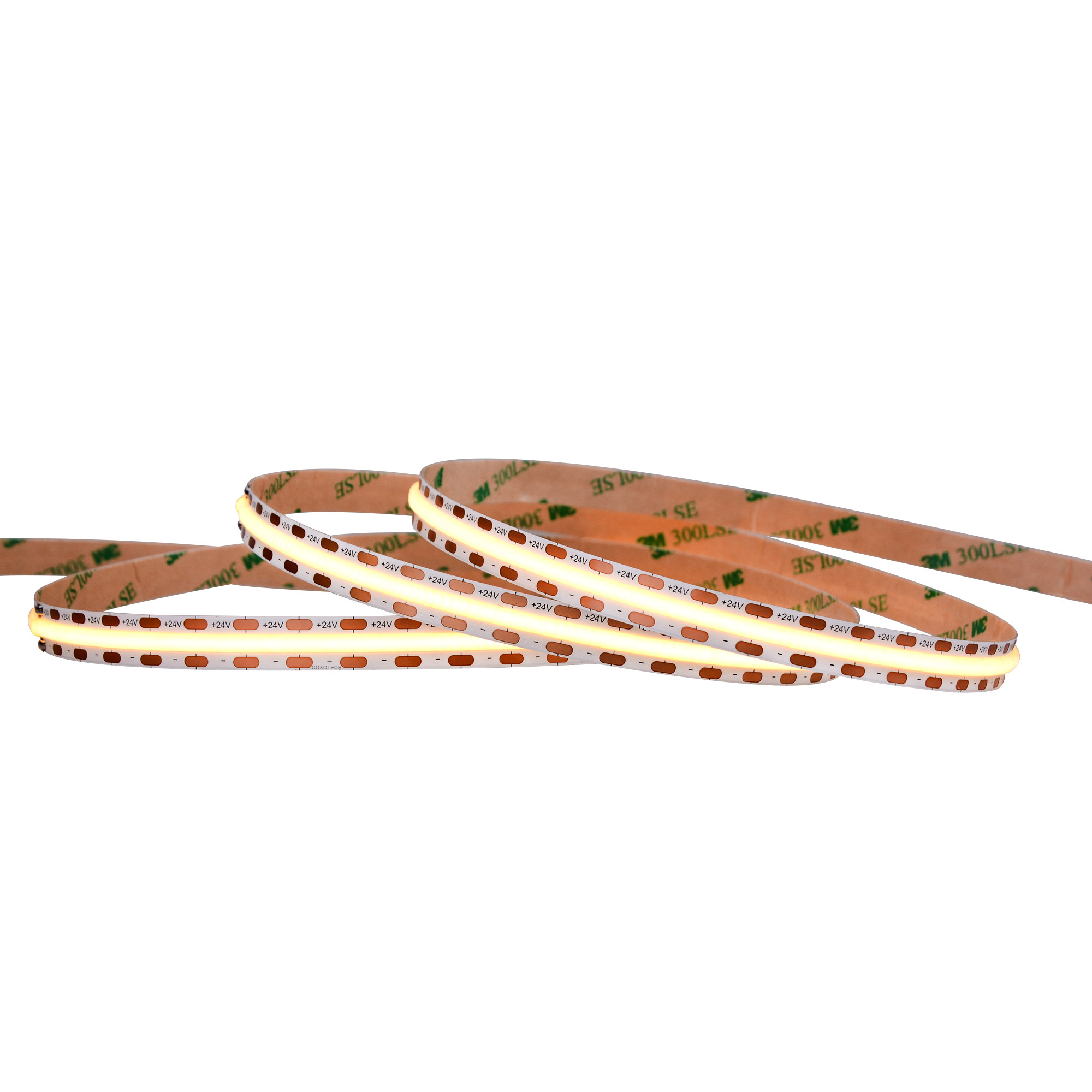 AL5000 600leds Ra90 5Years Warranty 10mm Ultra length 15m COB LED Strip