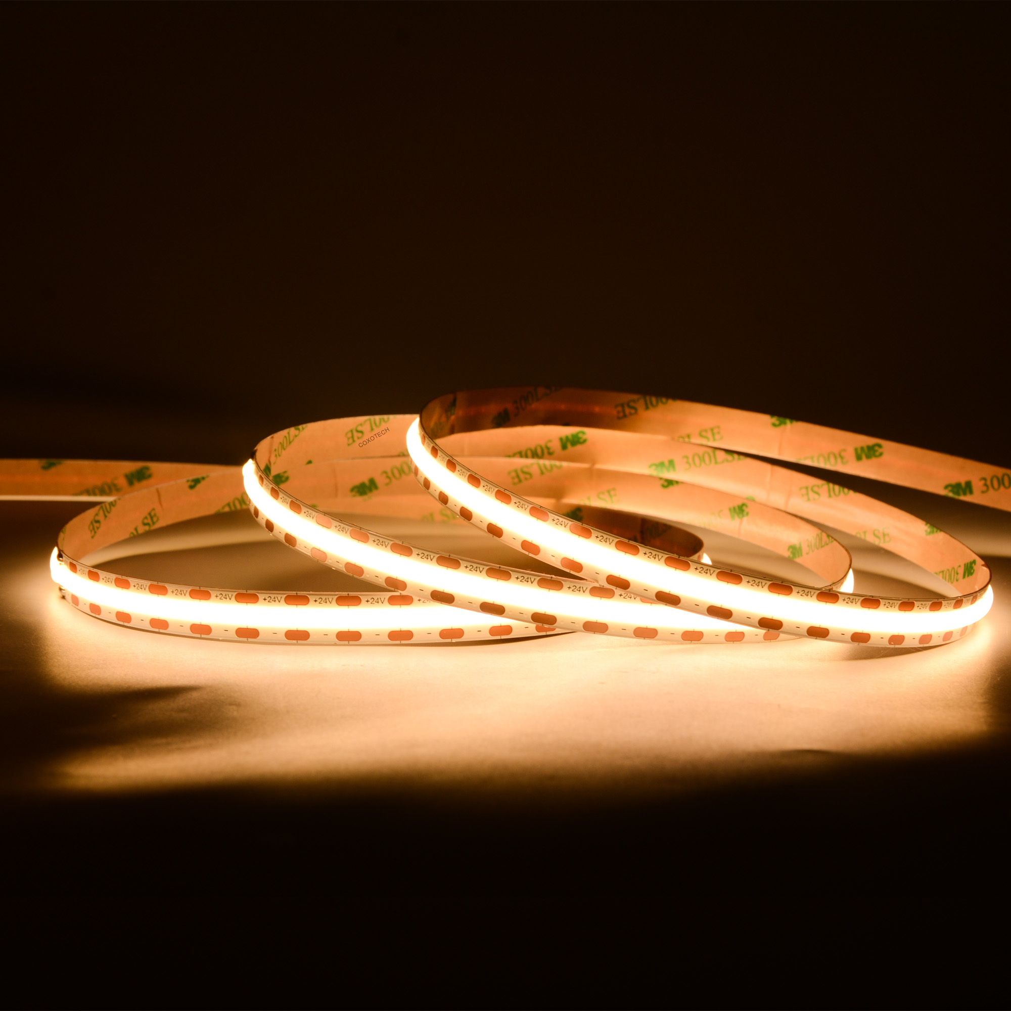 AL5000 600leds Ra90 5Years Warranty 10mm Ultra length 15m COB LED Strip