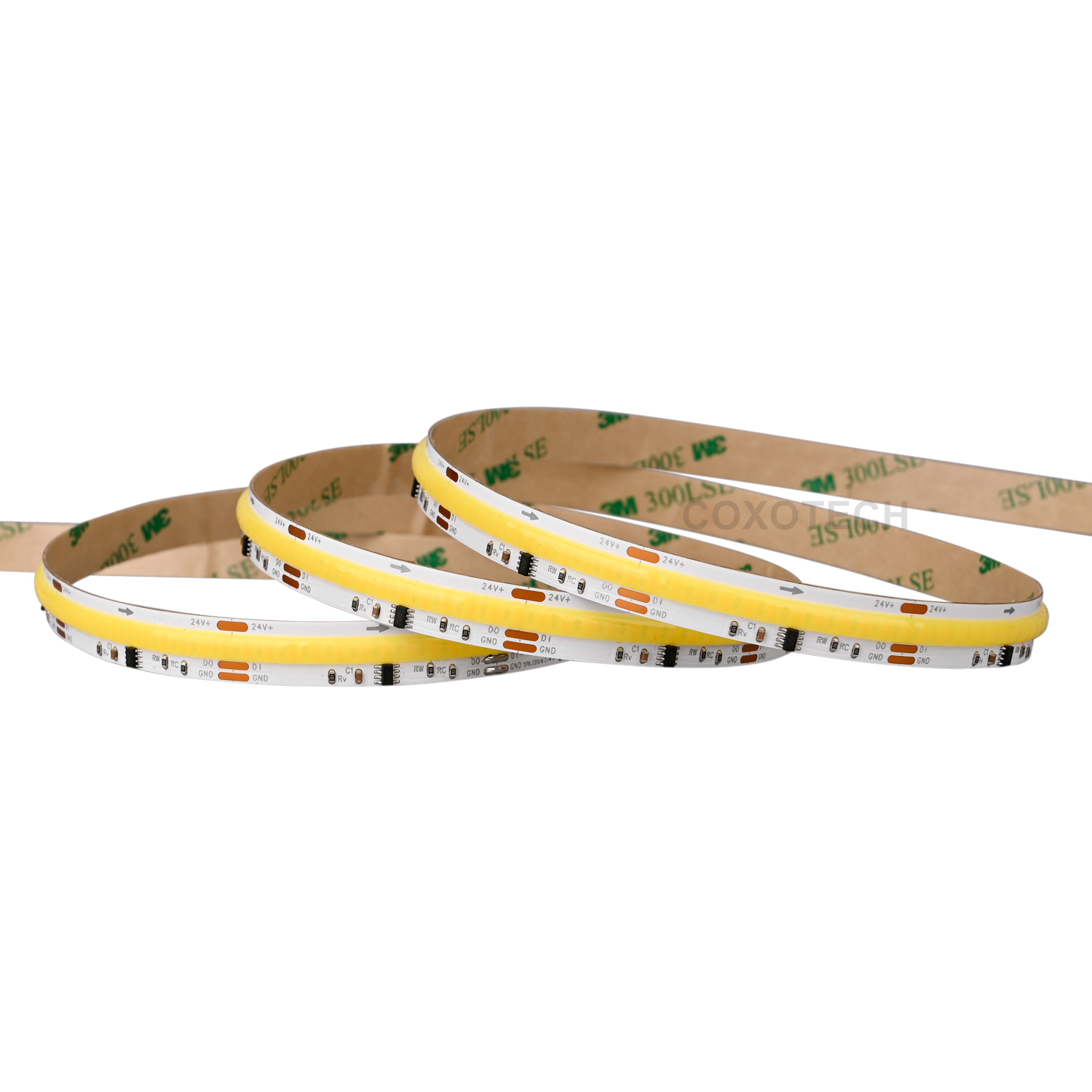 S5000 576leds/m R90 5 Years Warranty 10mm Digital CCT COB LED Strip