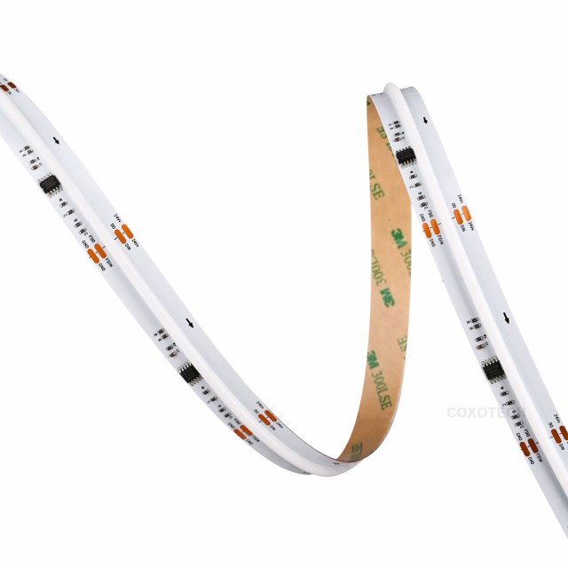 S5000 840leds/m 23W/M 5 Years Warranty Digital 10mm RGBCCT COB led strip