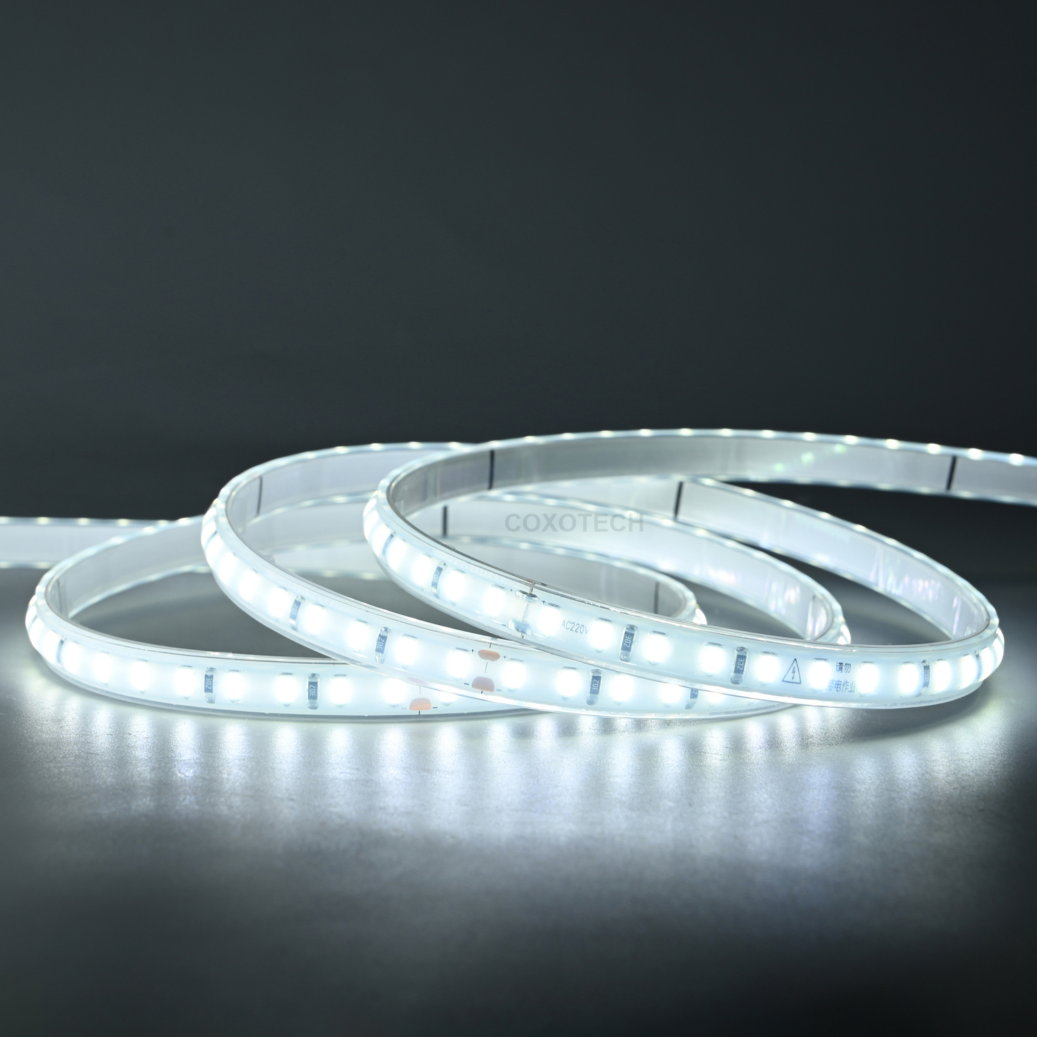 J2000S-BS 120leds Ra90 2 Years Warranty 10mm High Voltage SMD LED Strip