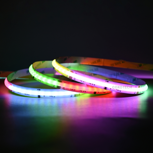S5000 576leds/m 5 Years Warranty 10mm Digital RGB COB LED Strip