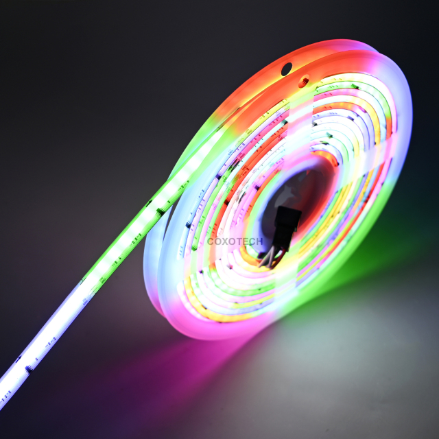 S5000 576leds/m 5 Years Warranty 10mm Digital RGB COB LED Strip