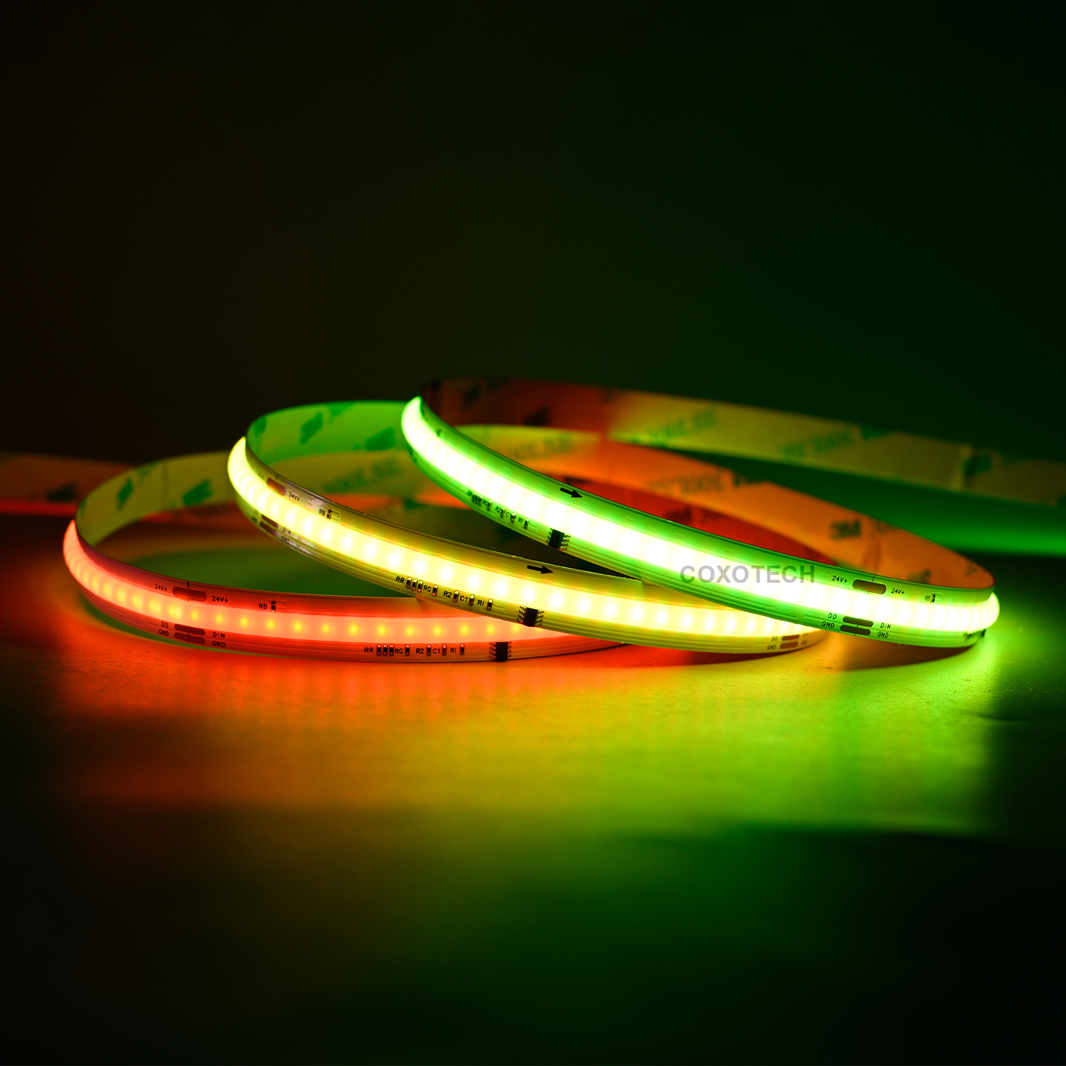 S5000 784leds 5 Years Warranty 10mm Digital COB RGBX LED Strip