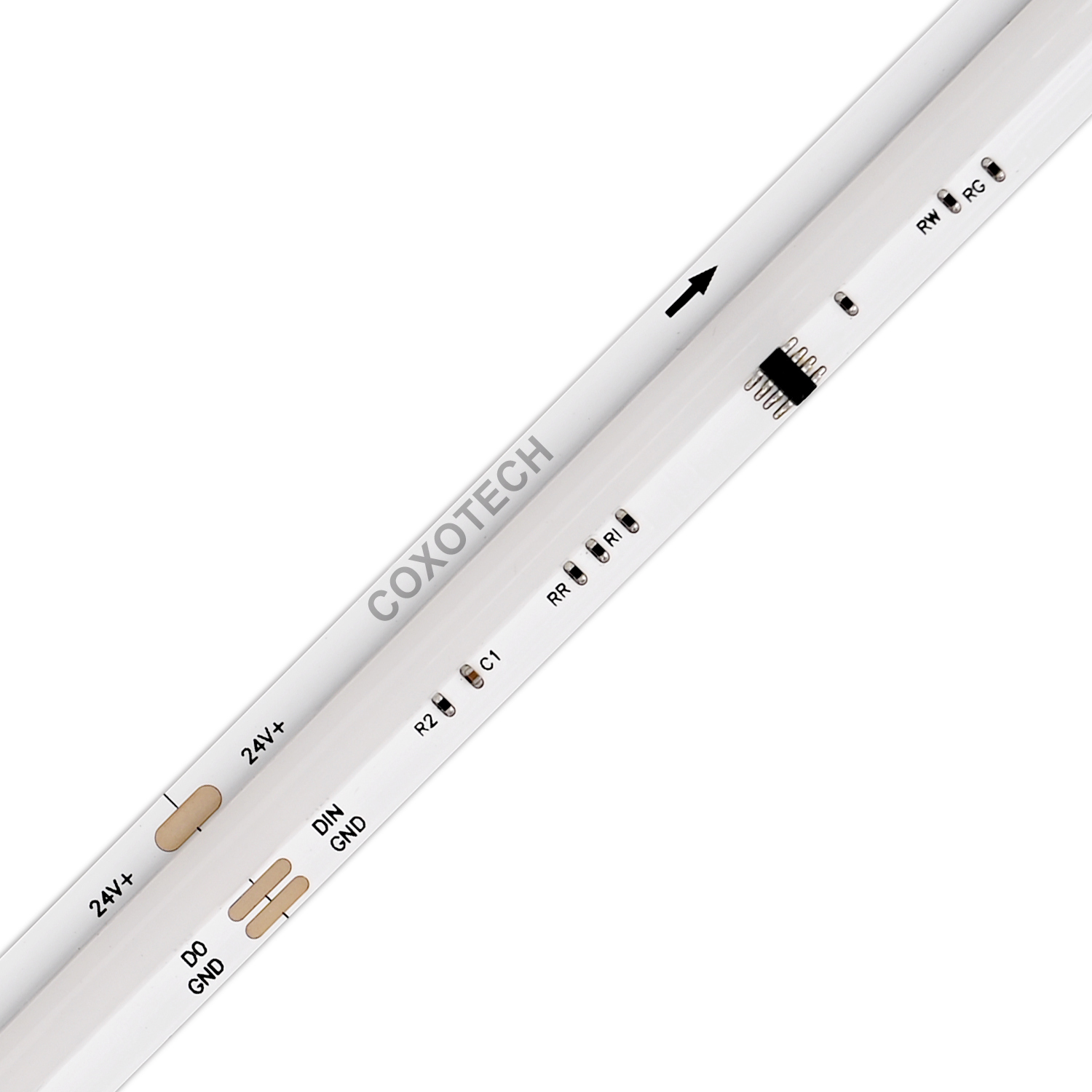 S5000 576leds/m 5 Years Warranty 10mm Digital RGB COB LED Strip