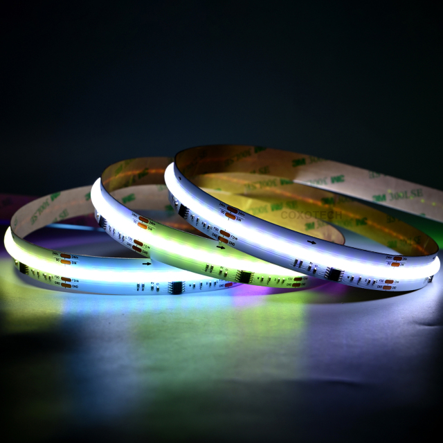 D5000 840leds 5 Years Warranty 15mm Digital COB RGBCCT LED Strip