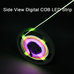 V5000 630leds 5 Years Warranty 8mm Side View Digital COB RGB LED Strip