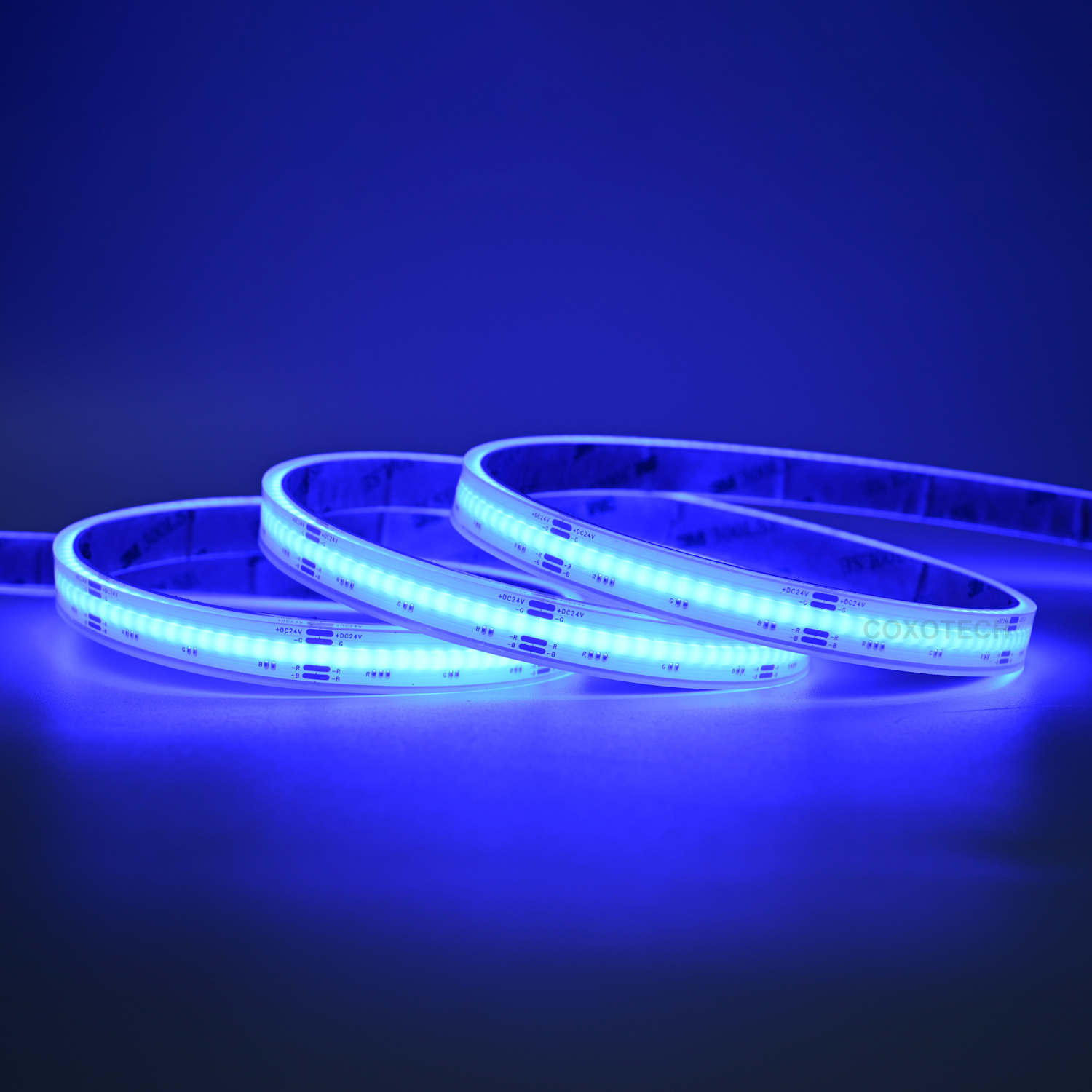 A5000 840leds/m Ra90 5 Years Warranty 10mm IP68 Waterproof COB RGB LED Strip