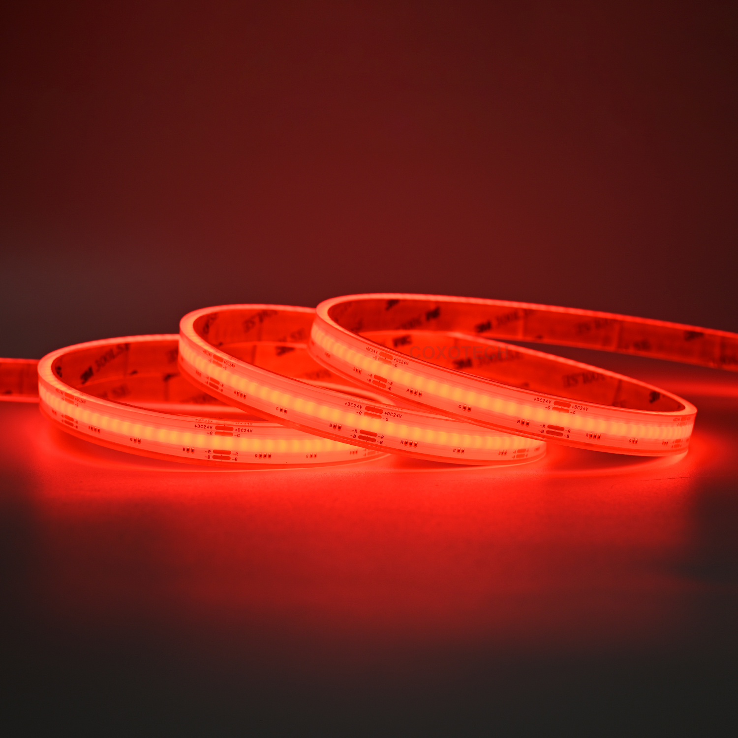 A5000 840leds/m Ra90 5 Years Warranty 10mm IP68 Waterproof COB RGB LED Strip