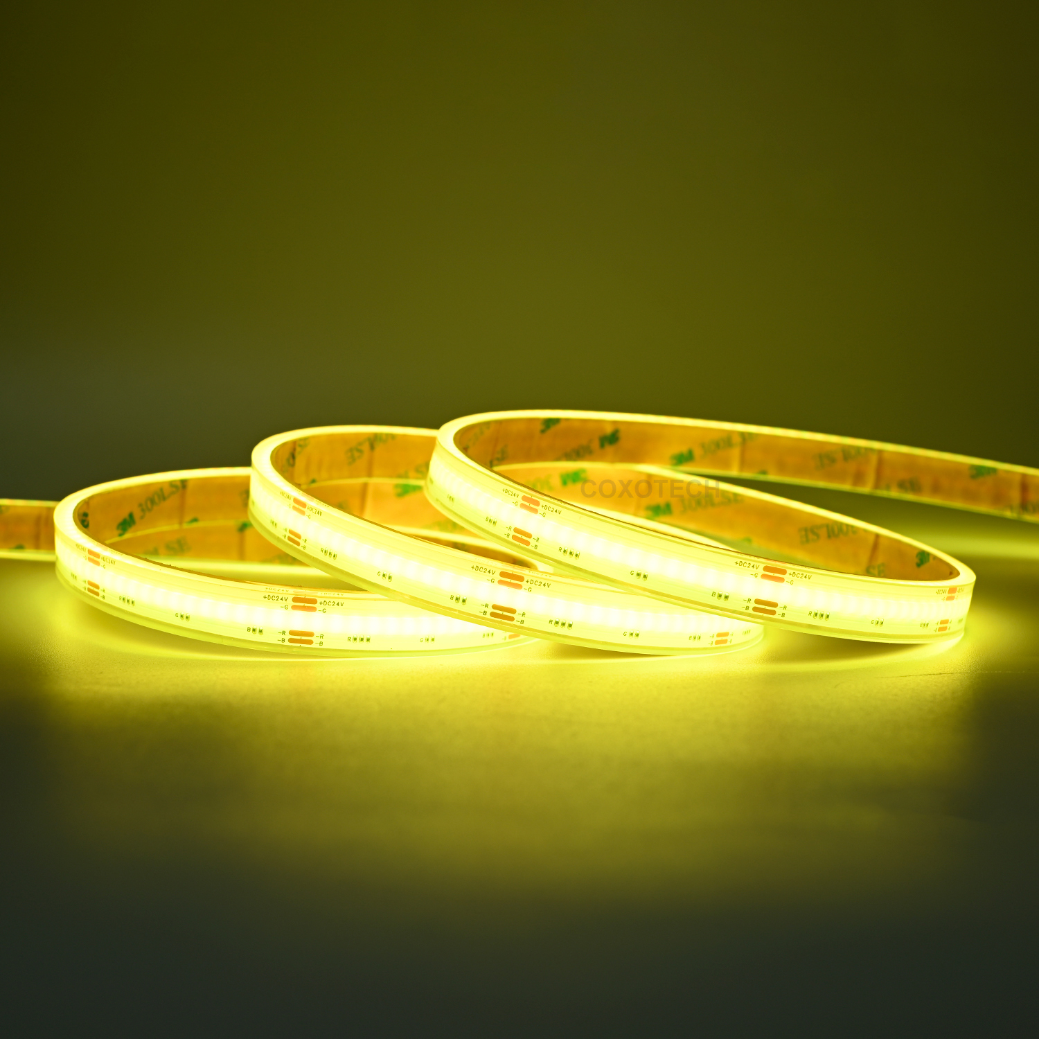 A5000 840leds/m Ra90 5 Years Warranty 10mm IP68 Waterproof COB RGB LED Strip