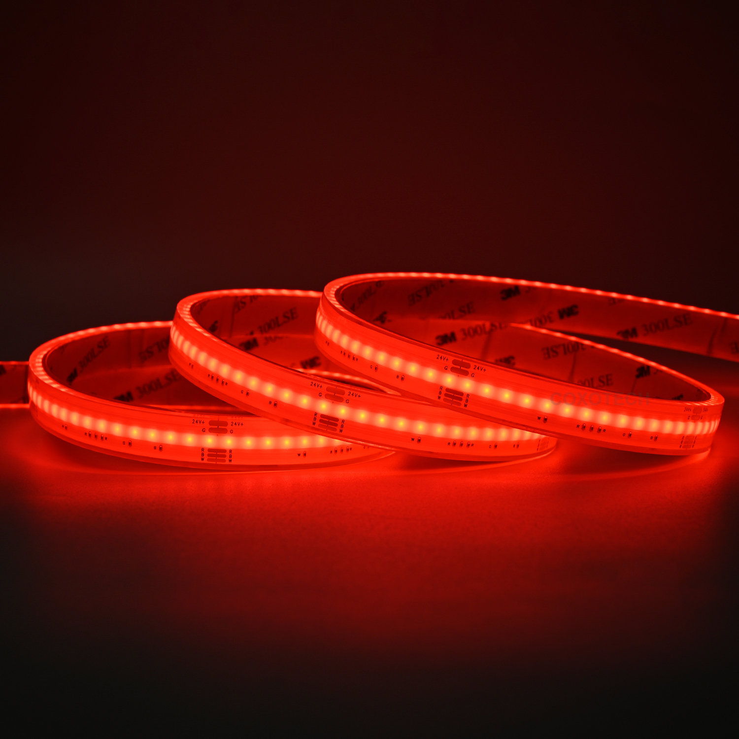 A5000 784leds/m Ra90 5 Years Warranty 12mm IP68 Waterproof COB RGBW LED Strip
