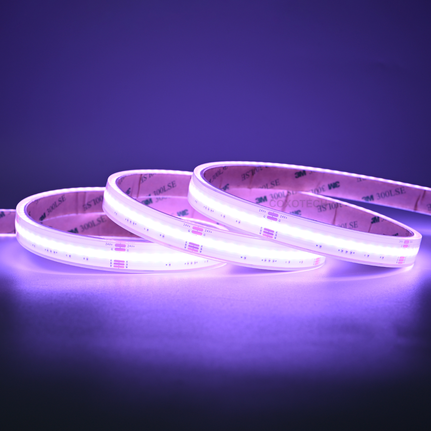 A5000 784leds/m Ra90 5 Years Warranty 12mm IP68 Waterproof COB RGBW LED Strip