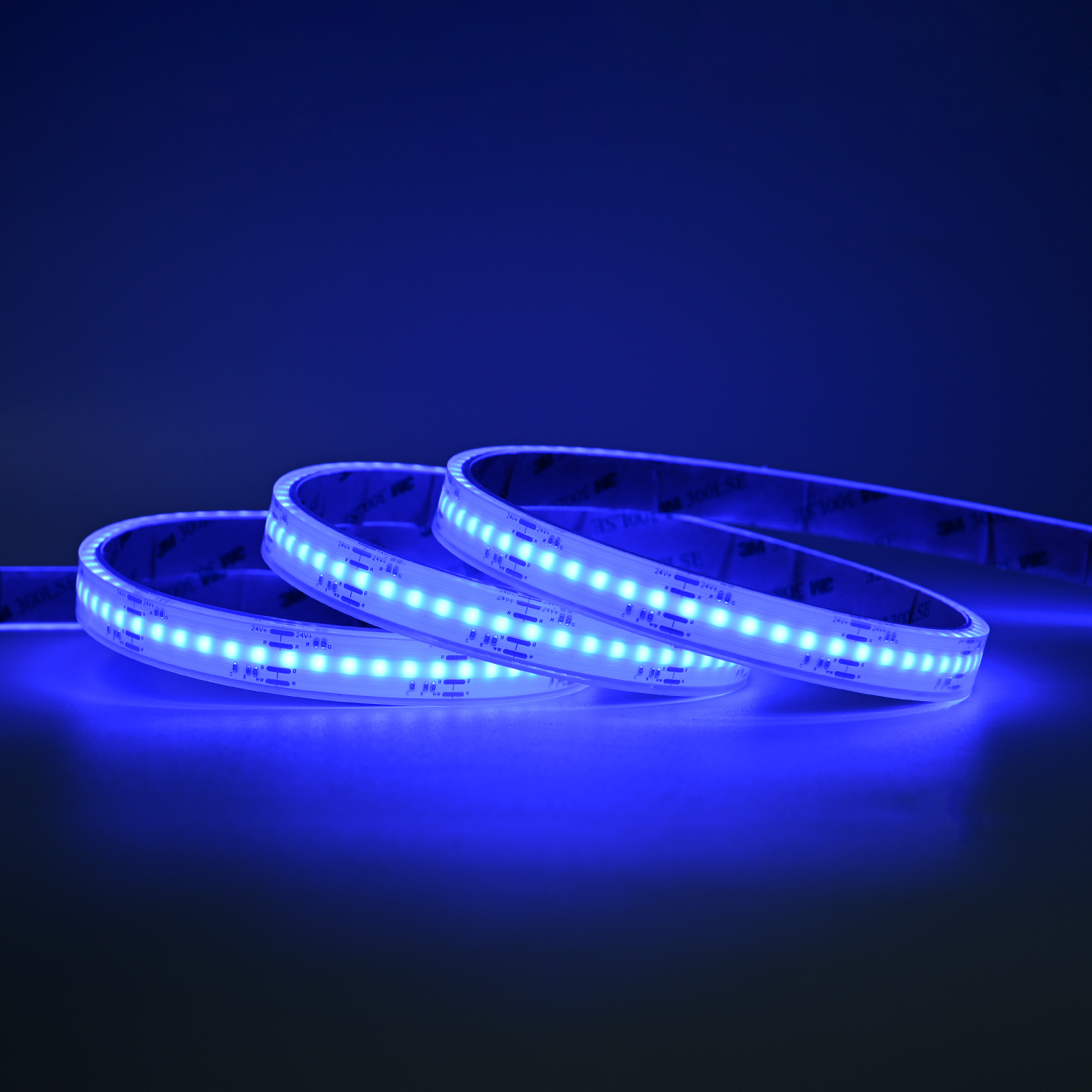 A5000 840leds/m Ra90 5 Years Warranty 12mm IP68 Waterproof COB RGBCCT LED Strip