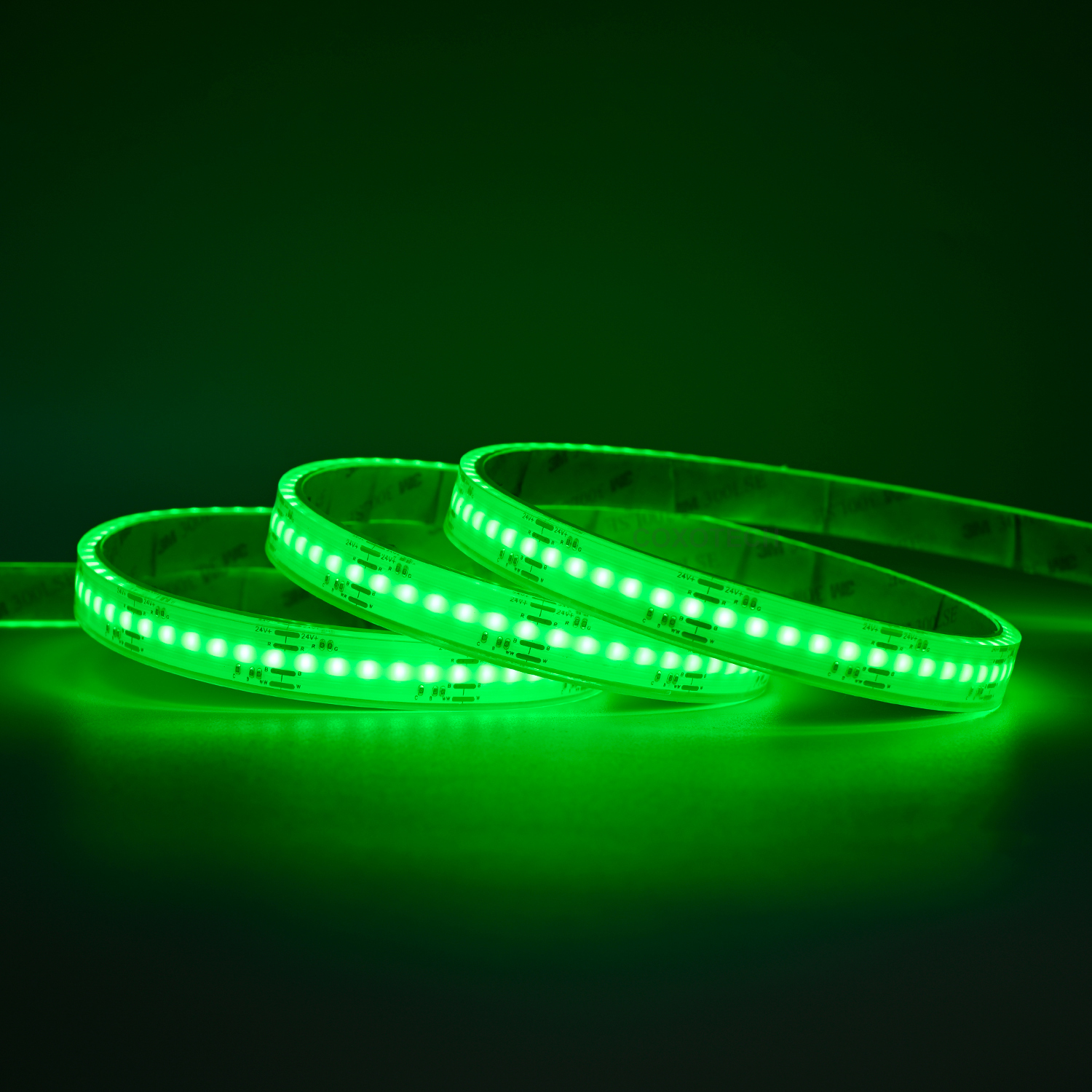 A5000 840leds/m Ra90 5 Years Warranty 12mm IP68 Waterproof COB RGBCCT LED Strip