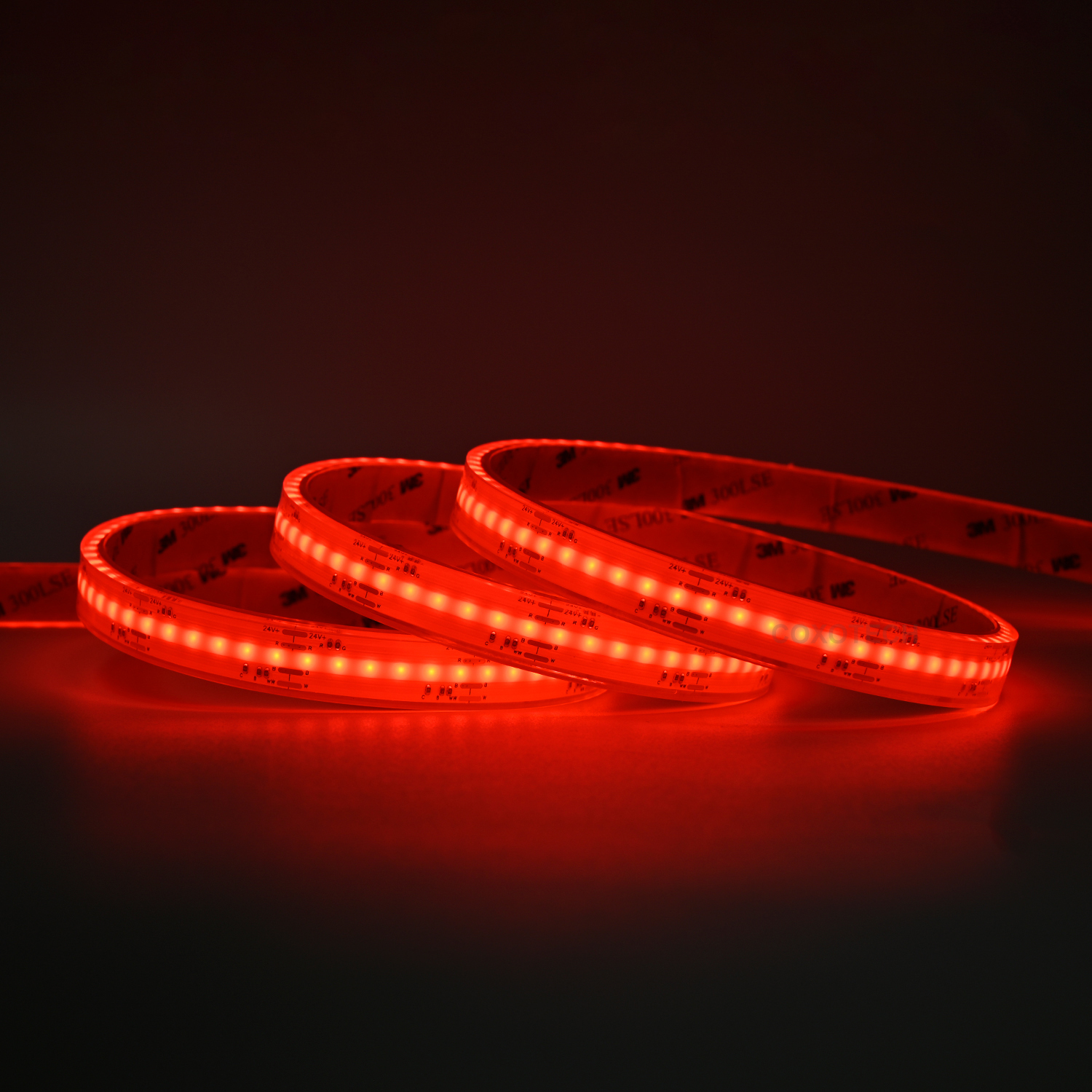 A5000 840leds/m Ra90 5 Years Warranty 12mm IP68 Waterproof COB RGBCCT LED Strip