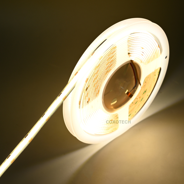 A5000 608chips Ra90 5 Years Warranty 10mm CCT COB Led Strip