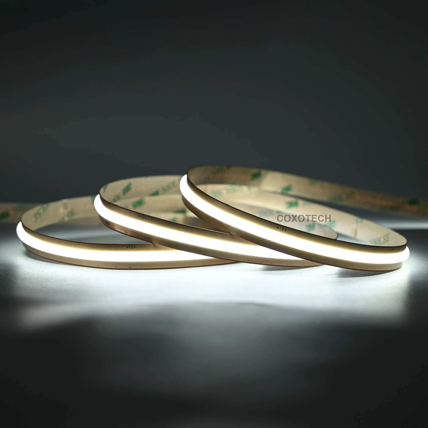 M5000 528leds Ra90 5 Years Warranty 8mm Free Cutting COB LED Strip