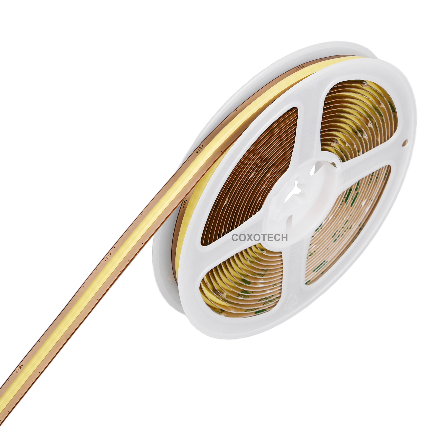 M5000 528leds Ra90 5 Years Warranty 8mm Free Cutting COB LED Strip